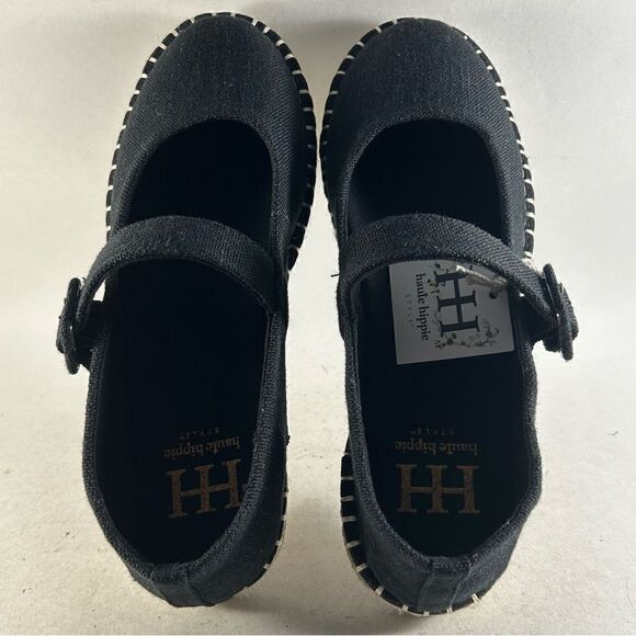 NEW Haute Hippie Cecily Women’s Shoes Espadrilles Black Size 7 M - Picture 5 of 8